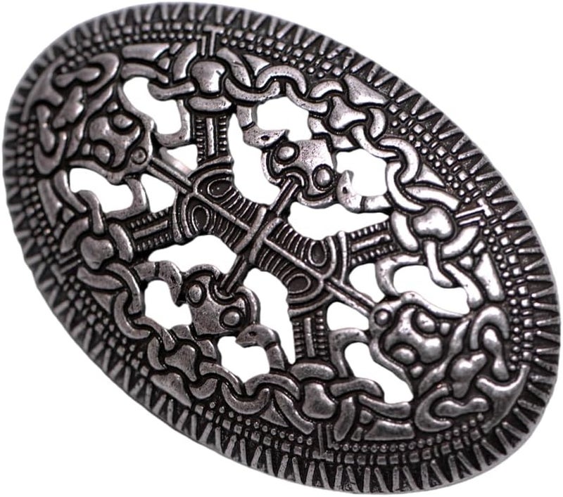 LANGHONG Norse Viking Brooch For Men Turtle Brooch Talisman Jewelry, Gift For Men - Image 2